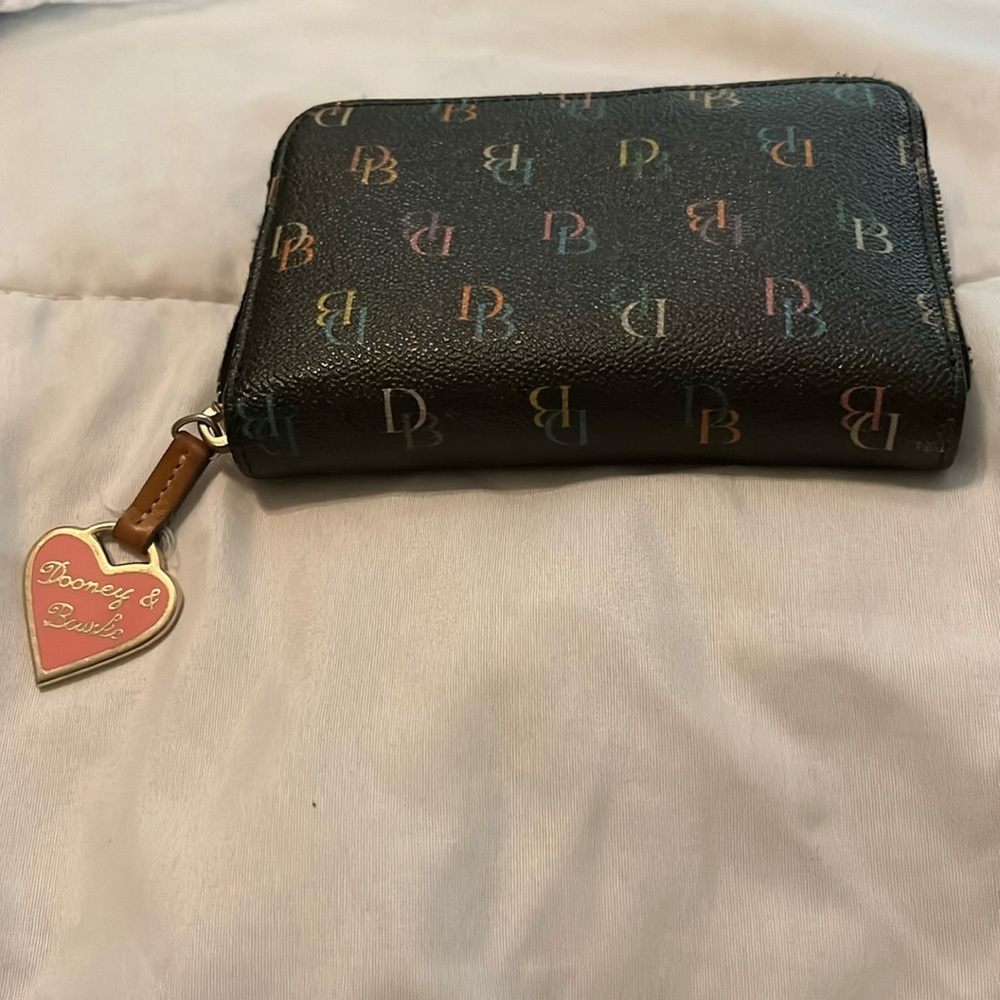 Dooney and Bourke vintage letter clutch